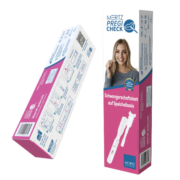MERTZ PregiCheck - Saliva-Based Pregnancy Test